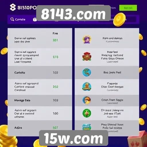 Comparativo entre 8143.com e outros sites de jogos